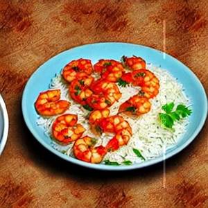 Prawns Chopper Rice