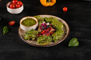 Grilled Chicken In Pesto Sauce