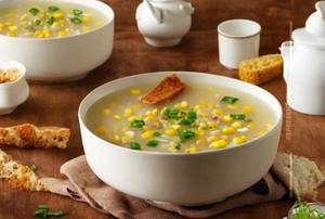 Sweet Corn Plain Soup