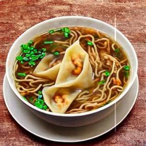 Wonton Noodles Soup (Prawn)