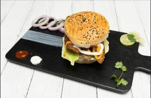 Mutton Seekh Burger
