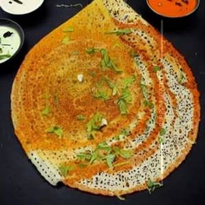 Paneer Onion Cheese Dosa