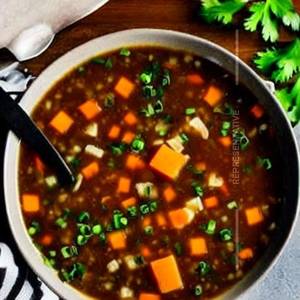 Burnt Ginger Soup