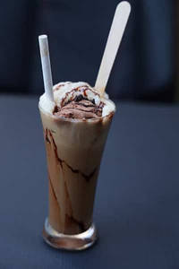 Cold Coffee With Ice Cream