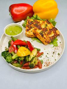 Grilled Tofu With Vegetables
