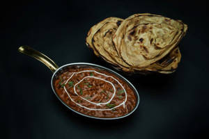 Rajma + Lachha Paratha