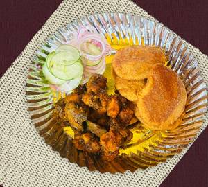 Chicken Tash [100G,With 5 Litti]
