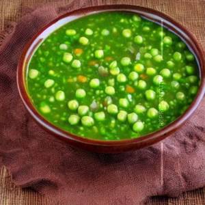 Spicy Green Peas Soup 