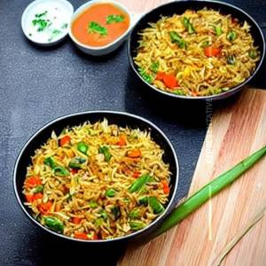 Double Mirchi Chicken Fried Rice