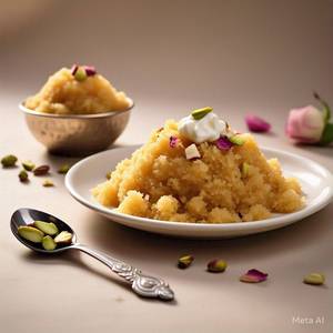 Sooji Halwa (pure ghee)