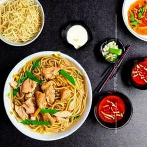 Chicken Hong Kong Noodles