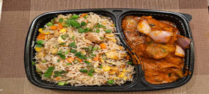 Chicken Handi (2pc) + Mixed Fried Rice