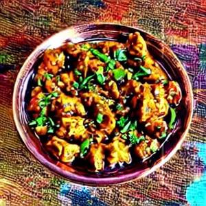 Kadai Gobi Mutter