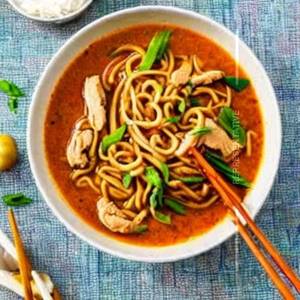 Chicken Noodle In Thai Sauce