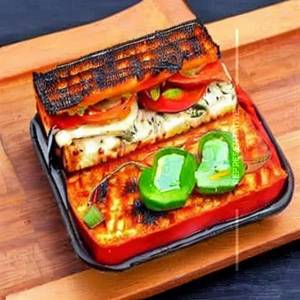 China's Hot Paneer Chilli Grilled Sandwich