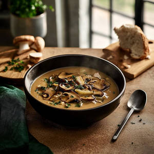 Mushroom Pepper Soup