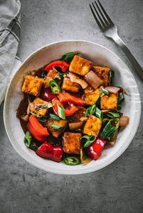 Hot Garlic Paneer