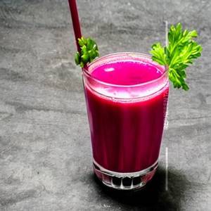Beetroot carrot juice