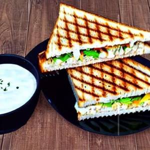 Mayo Paneer Cheese Sada Sandwich