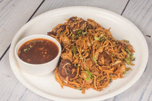Veg Manchurian Noodles