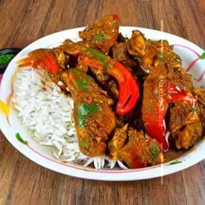 Ginger Capsicum Rice - (Chicken & Pork)