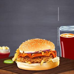 Pulled Bbq Chicken Burger