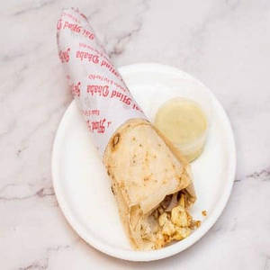 Egg Bhujri Roll