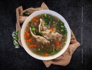 Veg Wonton Soup