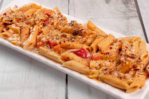 Veg Hot Garlic Cheese Pasta