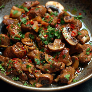 Mushroom Salt & Pepper
