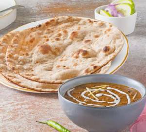 Dal Makhani With Roti & Salad