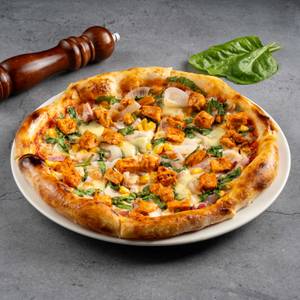 Spicy Harissa Chicken Pizza