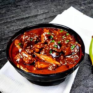 Chicken In Black Bean Sauce [Gravy]