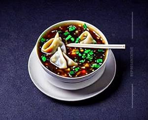 Veg Hunan Wonton Soup