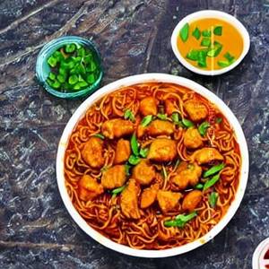 Chicken Manchurian Noodle