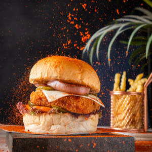 Peri Peri Cheese Burger