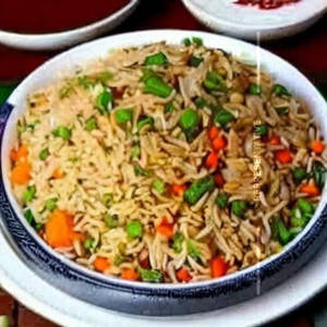 Veg Triple Schezwan Fried Rice