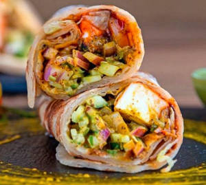 Spicy Paneer Wrap