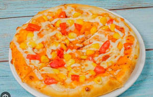 Corn & Tomato Pizza