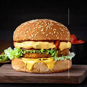 TANDOORI CHICKEN BURGER