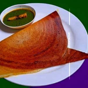 Dhaniya Mirchi Cheese Sada Dosa
