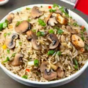 Mushroom fried rice               