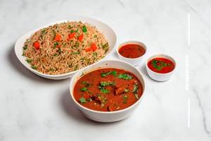 Veg Triple Schezwan Rice