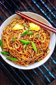 Egg Szechwan Noodles 