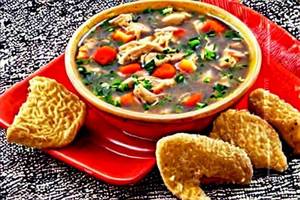 Chicken Talumein Soup