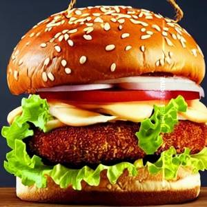 Cheese & Popper Burger