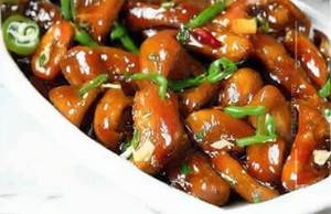 Chilli Mushroom Dry