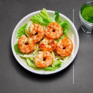 Garlic Prawn Salad