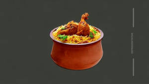 Chicken Matka Biryani