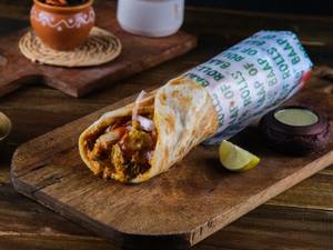 Makhani Soya Chaap Roll